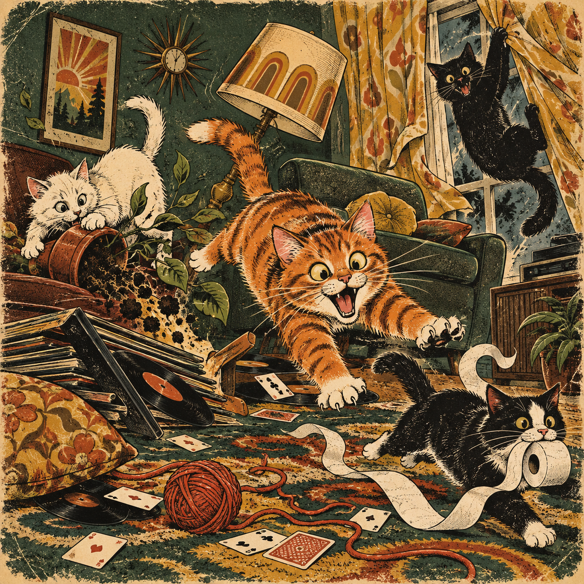 Chaotic Cats