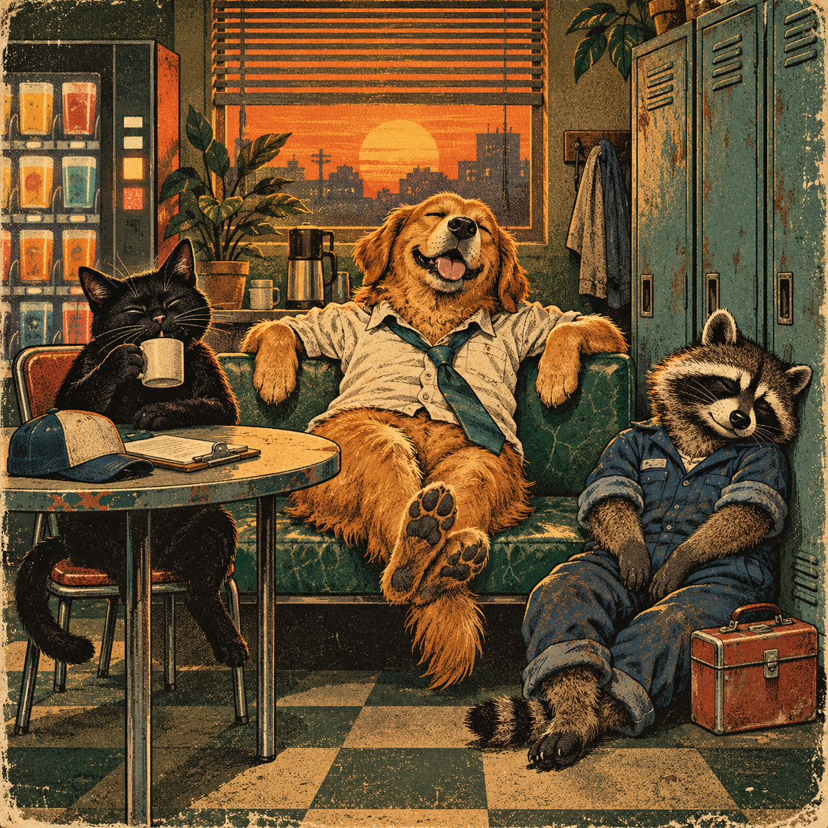 Animals Off Duty