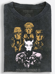 Cat Killer Queen Vintage Washed T-Shirt
